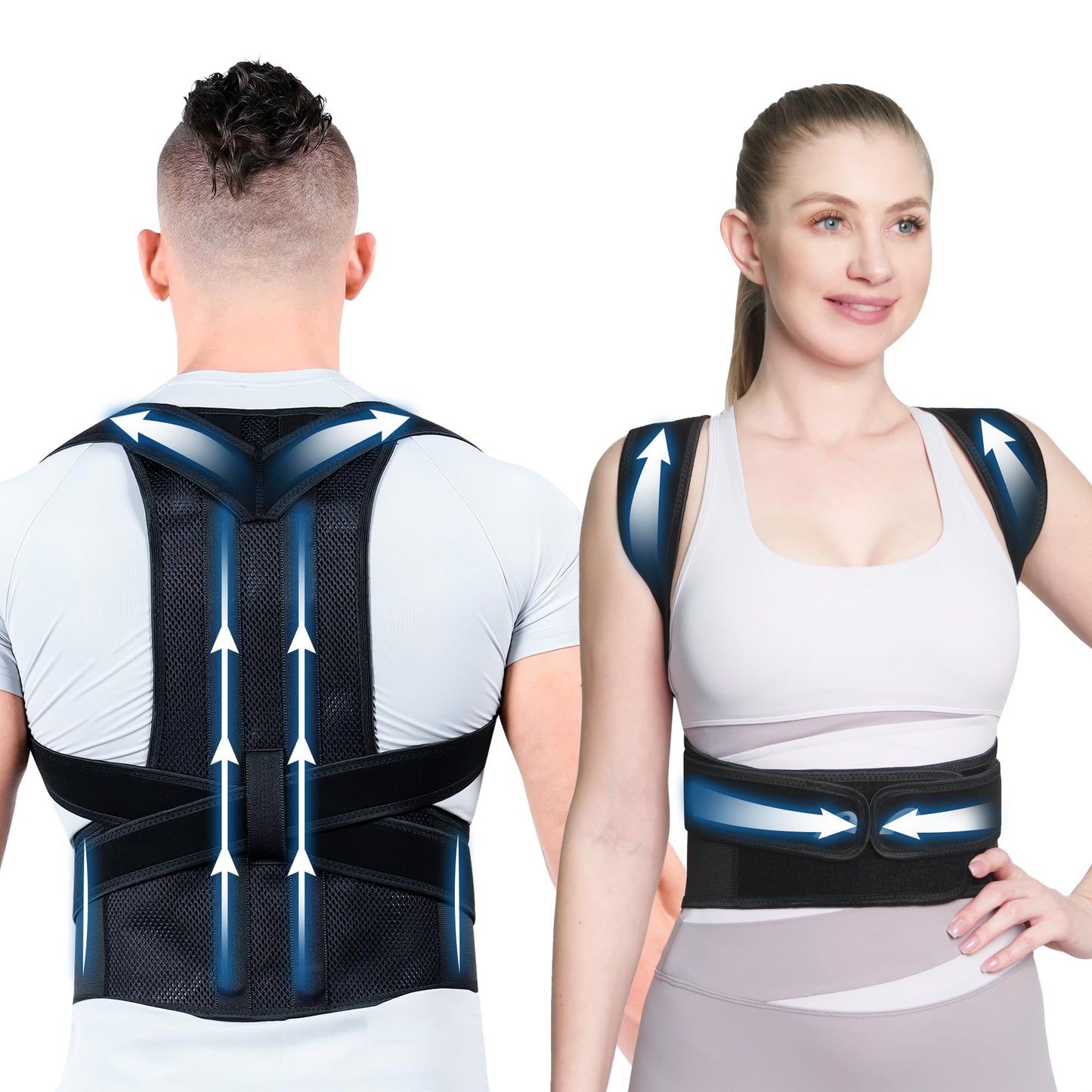 BAREKE Full Back Support Posture Corrector